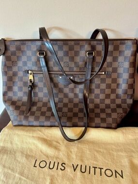 LOUIS VUITTON Damier Ebene Iena MM